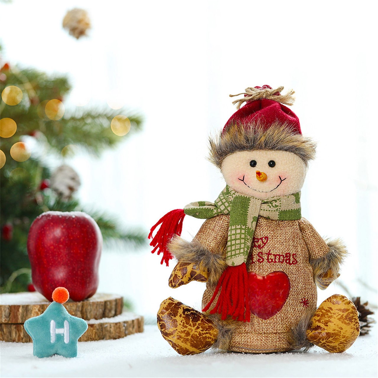 SnowMan, un sac de cadou unic în formă de om de zăpadă - Image 4