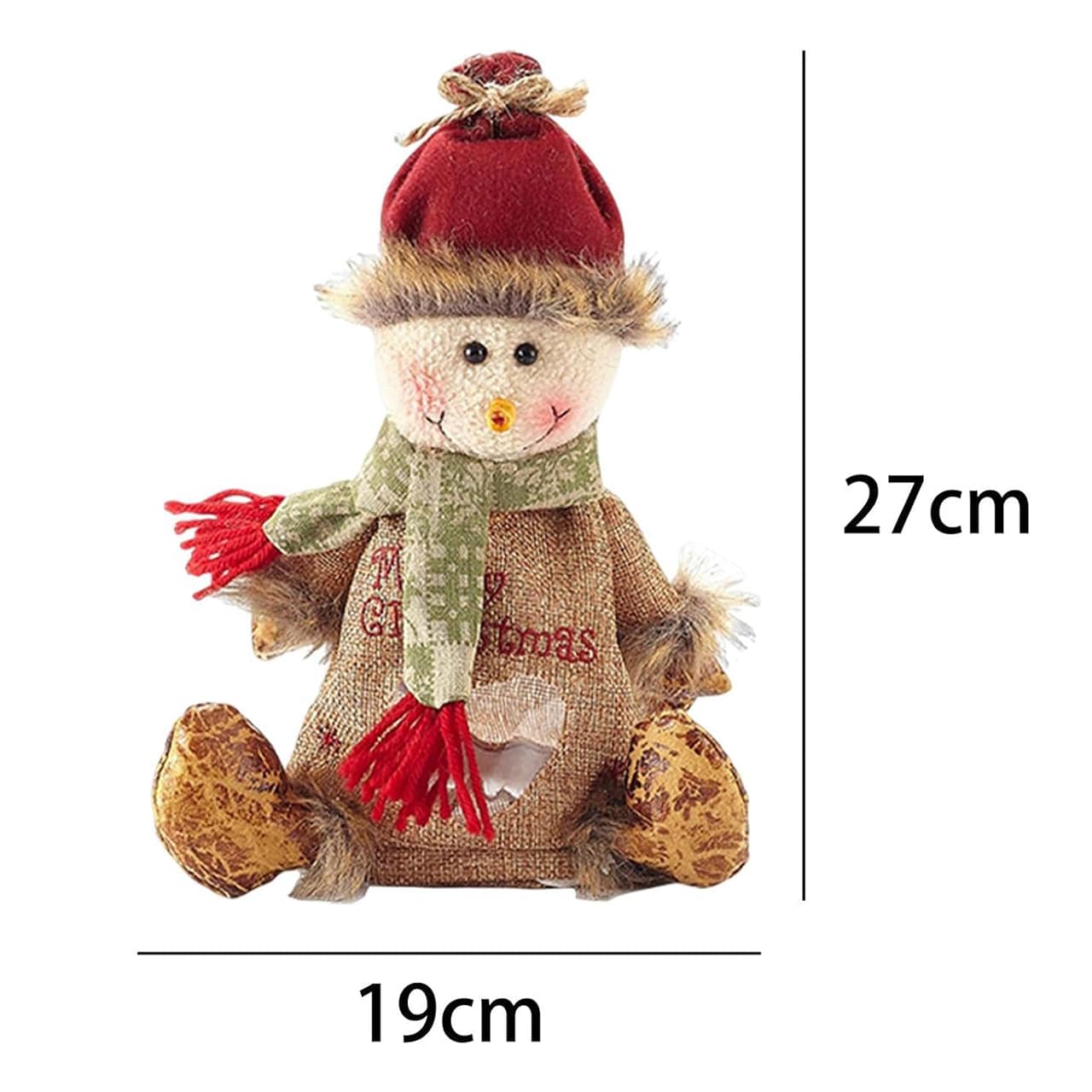 SnowMan, un sac de cadou unic în formă de om de zăpadă - Image 6