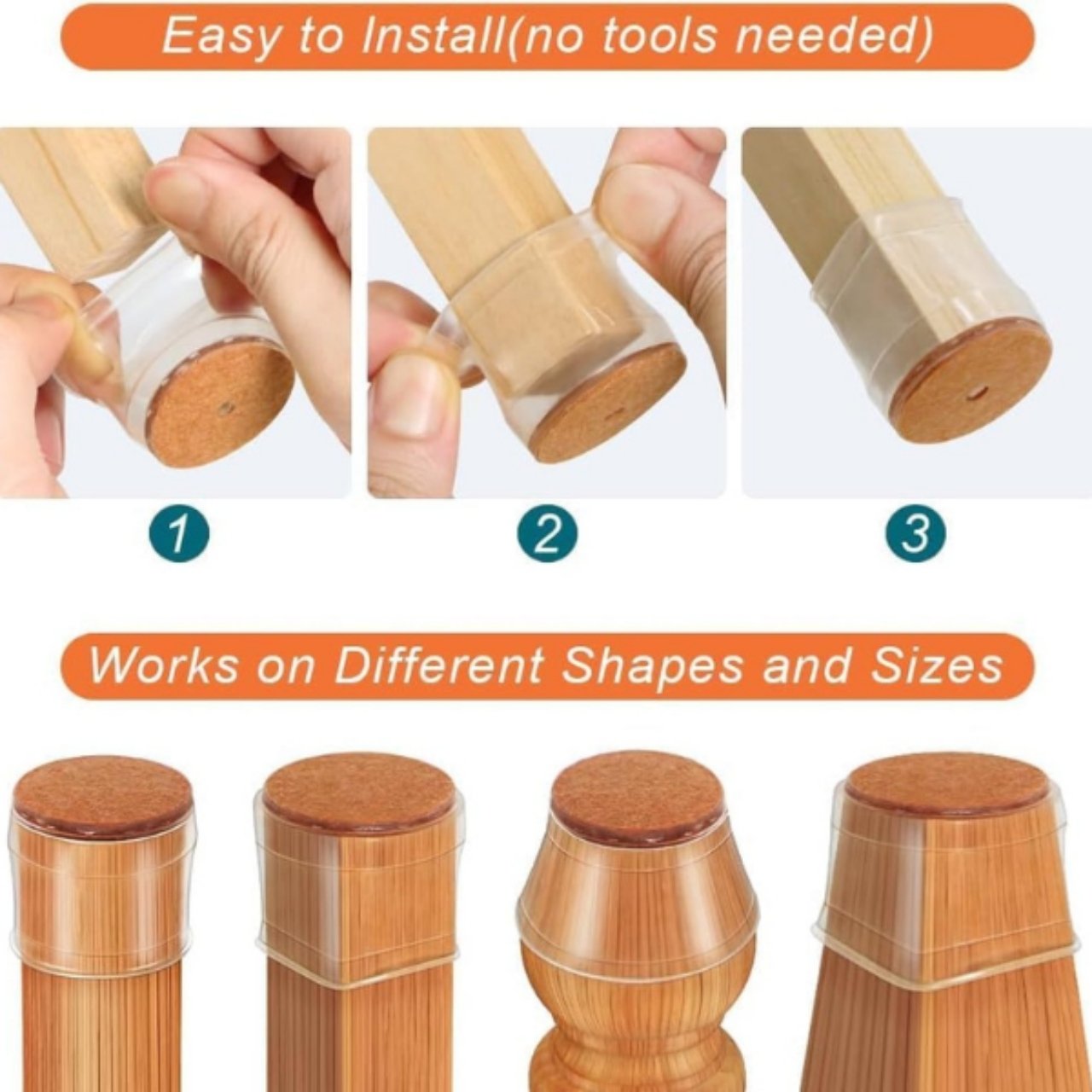 Softies - Protecție din silicon pentru scaune (16 bucăți) - Image 6