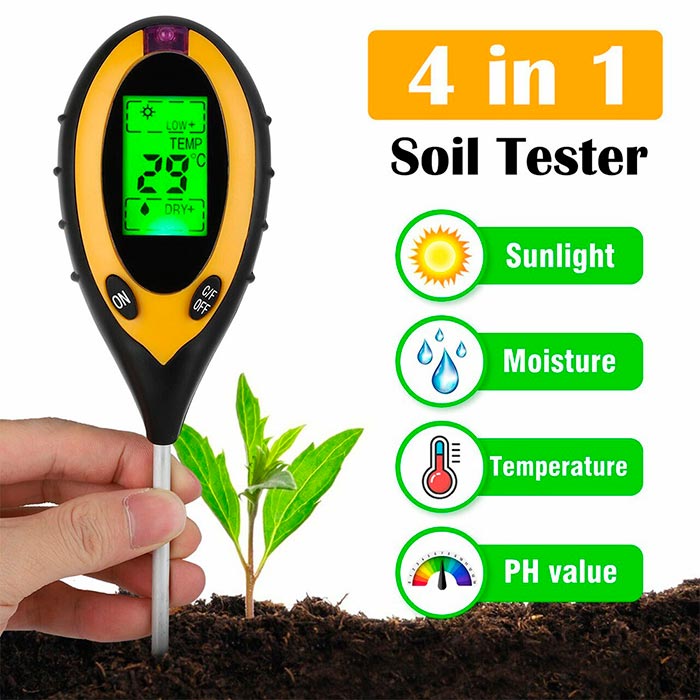 SoilMeter, tester pentru sol 4 în 1 - Image 3
