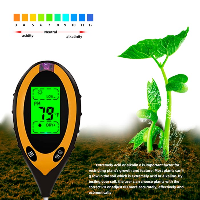 SoilMeter, tester pentru sol 4 în 1 - Image 6