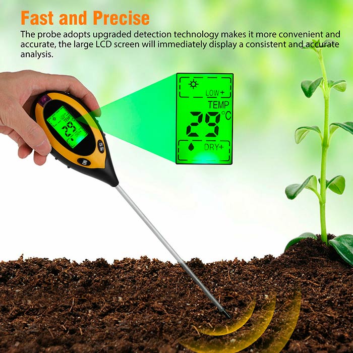SoilMeter, tester pentru sol 4 în 1 - Image 9