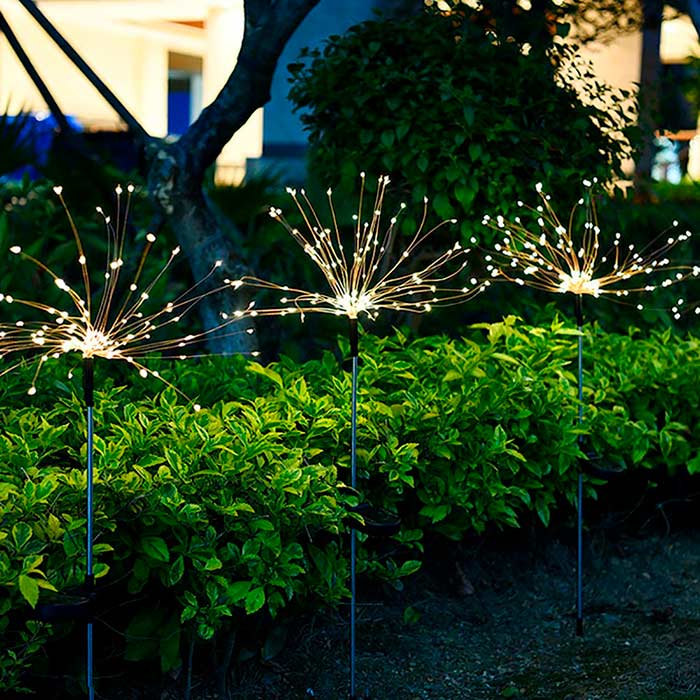 Luminile solare au 2 moduri de iluminare - lumină constantă și intermitentă!