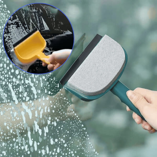 Dispozitiv de curățare cu două fețe pentru suprafețe din sticlă, SpoWiper - video
