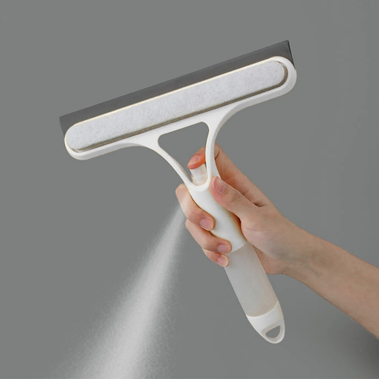 Squeegee, curățător 3în1 pentru pulverizare, burete și racletă - Image 2
