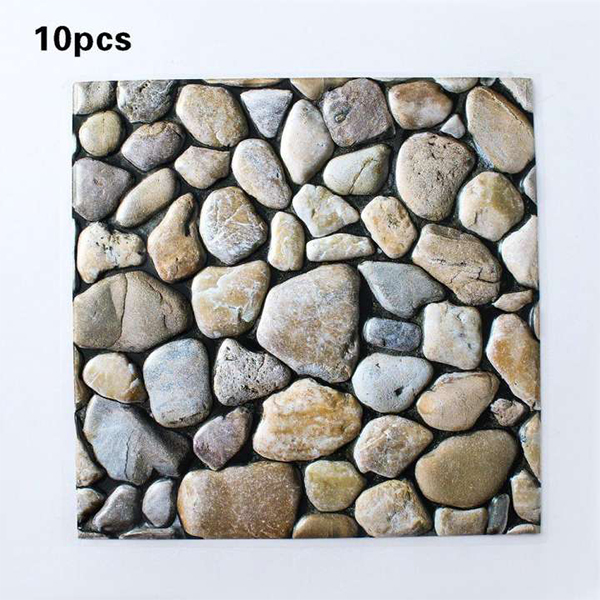 Stones3DWallpaper, tapet autocolant tridimensional, în imitație de piatră (set de 10 coli) - Image 3