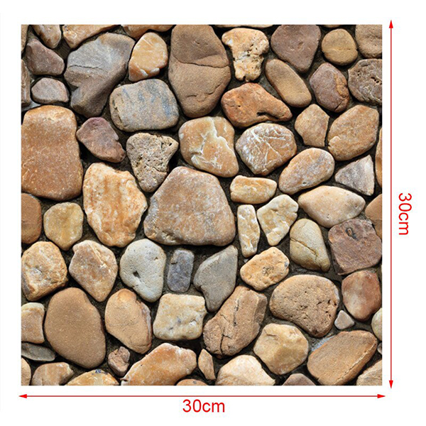 Stones3DWallpaper, tapet autocolant tridimensional, în imitație de piatră (set de 10 coli) - Image 6