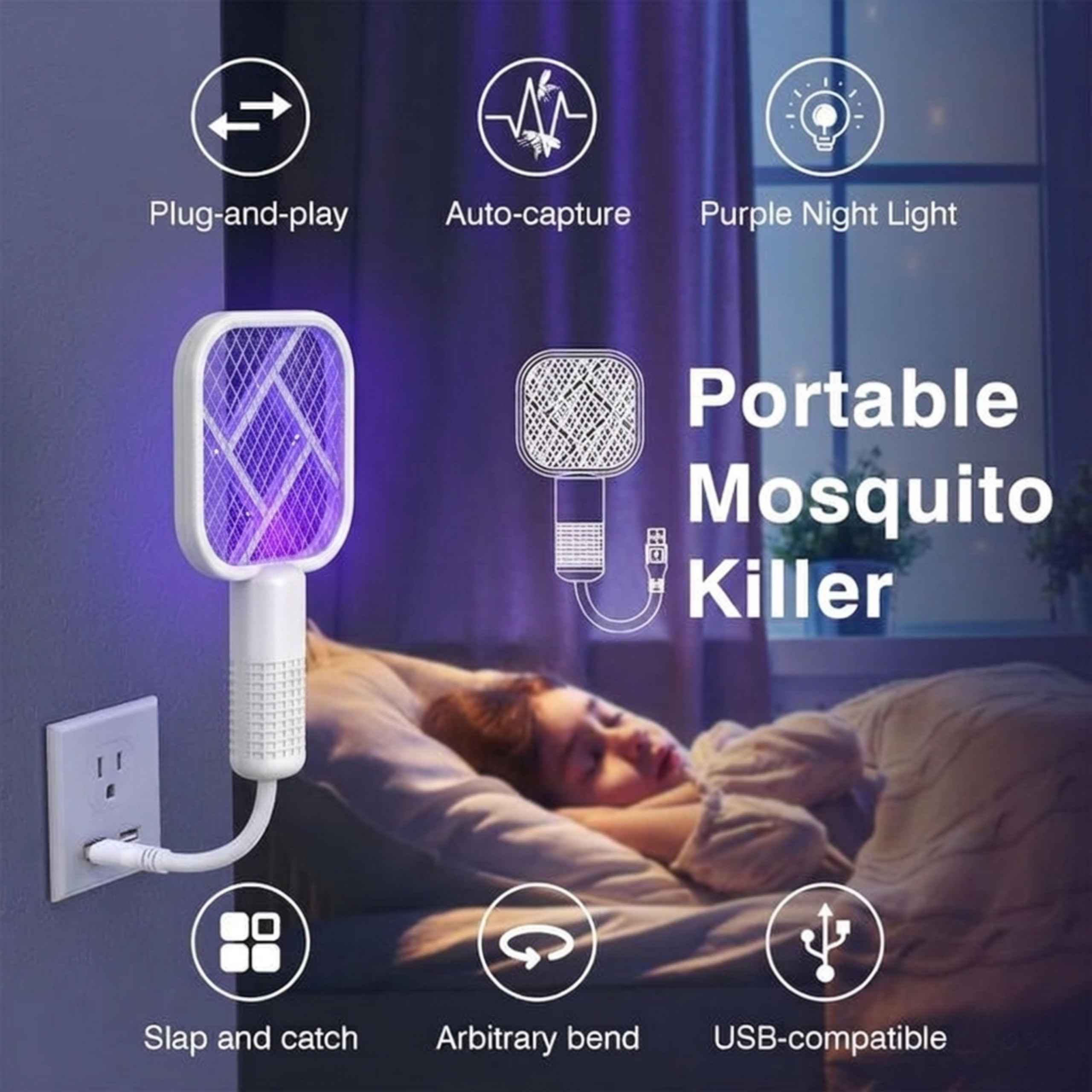 Swatter, capcana electrică pentru țânțari - Image 9