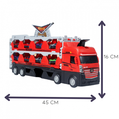 TRUCK, Camion cu rampă de lansare și mașinuțe - Image 2