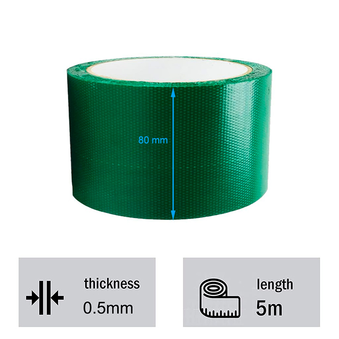 TarpaulinTape, bandă autoadezivă puternică pentru diverse reparații (5 m) - Image 2