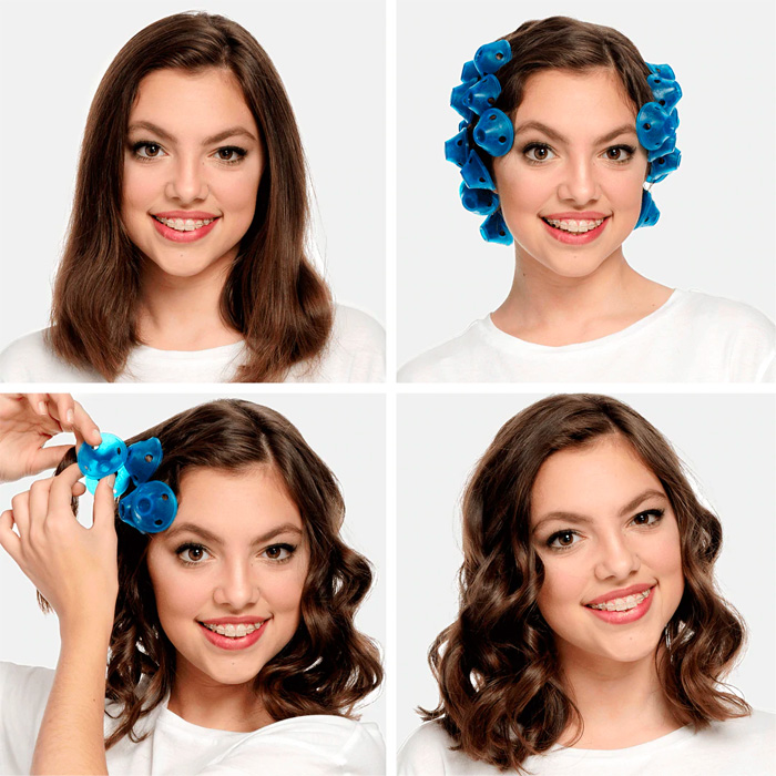 TopCurls, bigudiuri din silicon pentru bucle complete și durabile (set de 20 buc.) - Image 8