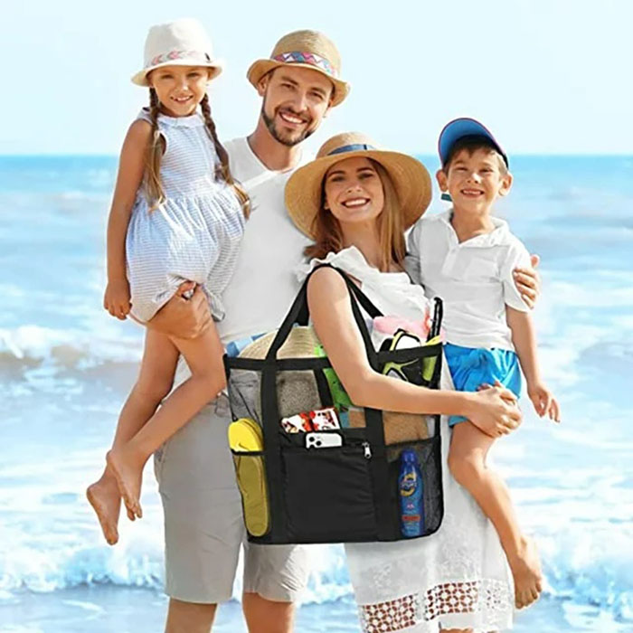 ToteBag, geanta practică pentru plajă și excursii - Image 8