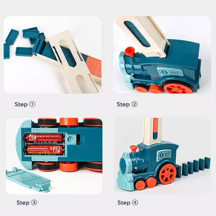 TrainDomino, un trenuleț care aranjează piese de domino - Image 7