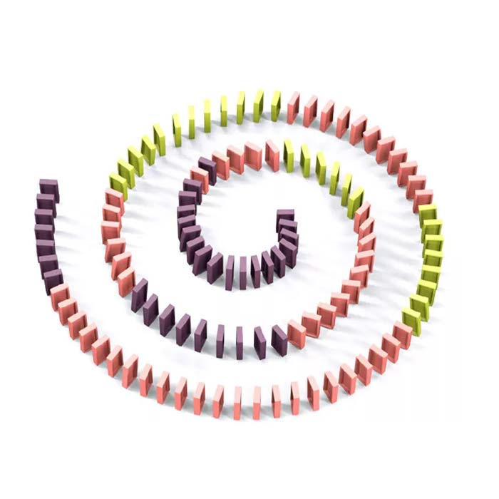 TrainDomino, un trenuleț care aranjează piese de domino - Image 9