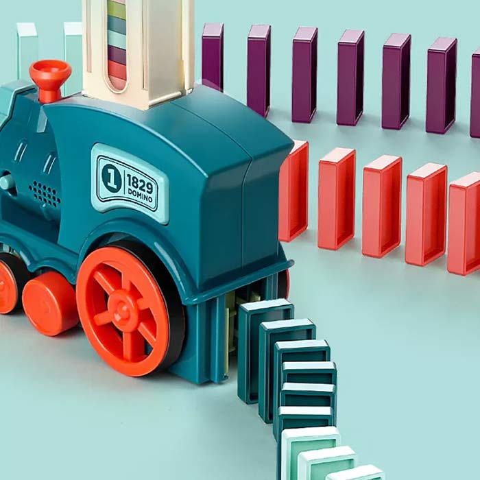 TrainDomino, un trenuleț care aranjează piese de domino - Image 10