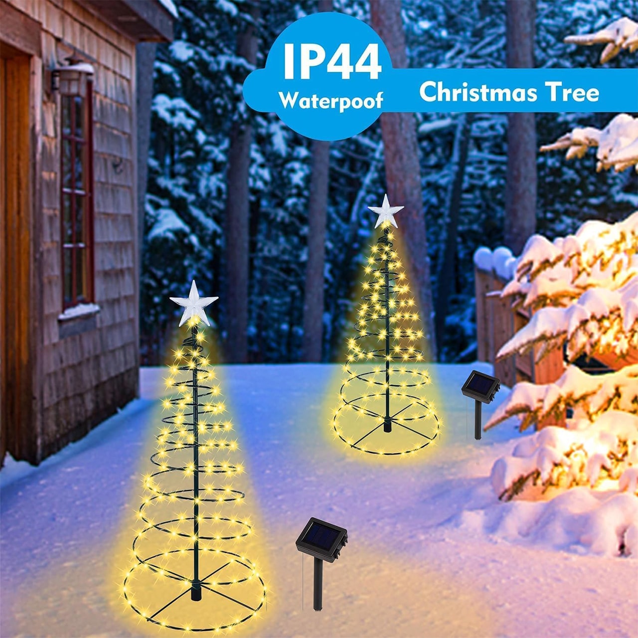 TreeSolar, un brad de Crăciun cu lumini LED alimentate de energie solară - Image 4