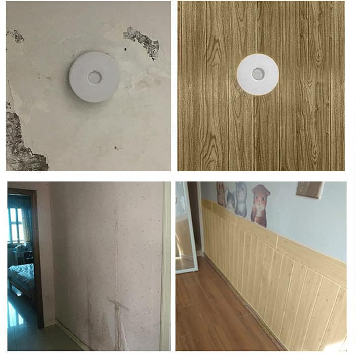 TreeWallStickers, tapet 3D autoadeziv pentru înfrumusețarea camerei (set de 4 bucăți) - Image 8