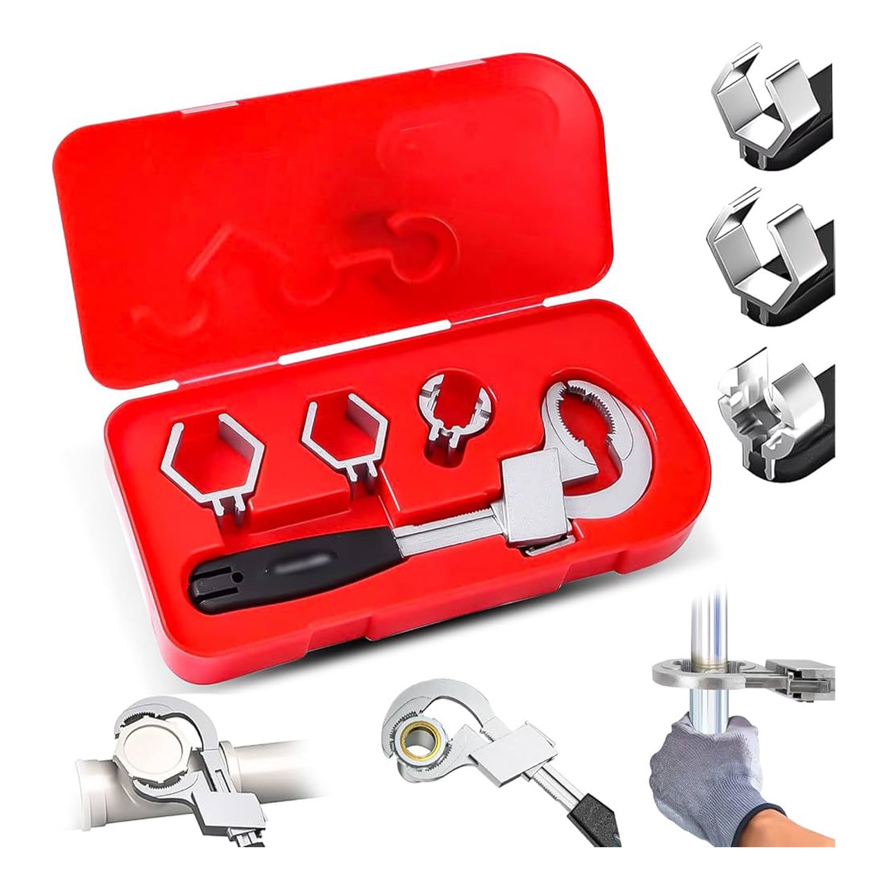UniWrench, cheie reglabilă universală cu două fețe - Image 1
