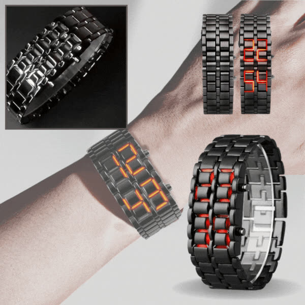 WATCHAIN-TST, Ceas de mână LED TechTime - video