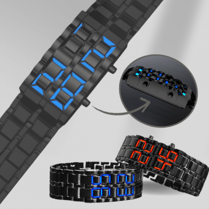 WATCHAIN-TST, Ceas de mână LED TechTime - Image 2