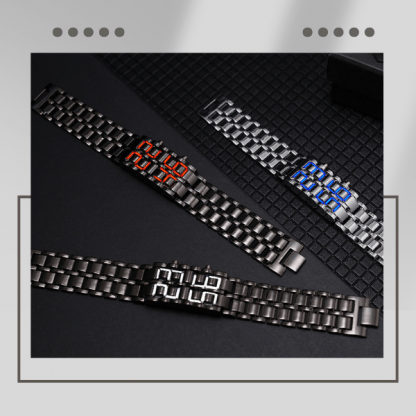 WATCHAIN-TST, Ceas de mână LED TechTime - Image 3