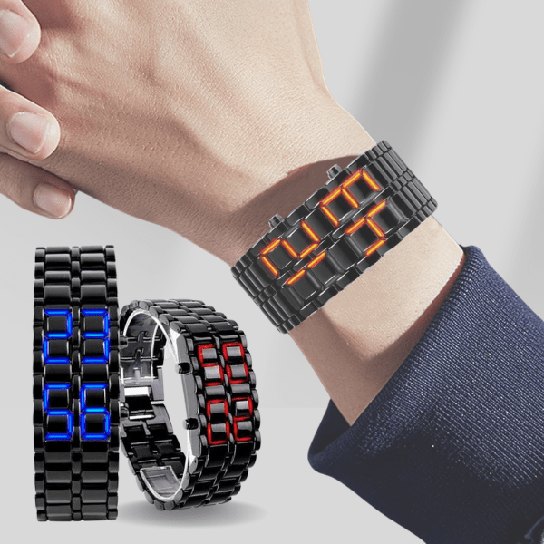 WATCHAIN-TST, Ceas de mână LED TechTime - Image 5