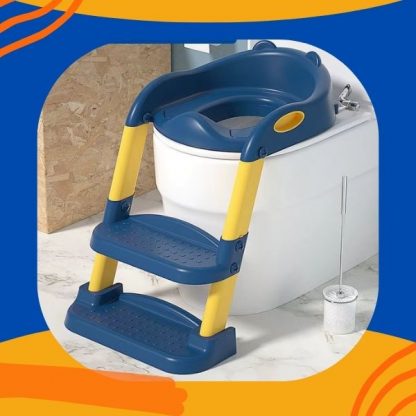 WCSTAIR-TST-PLV, Scaun de toaletă pentru copii cu scară - Image 1