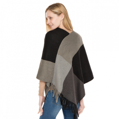 WLSHAWL-ROZ, Șal elegant din lână - Image 3