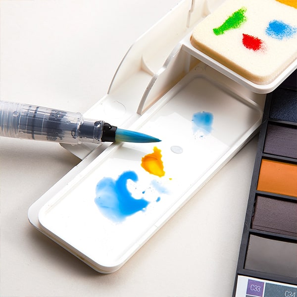 WaterPaints, paleta de acuarele fără ambalaj - Image 2
