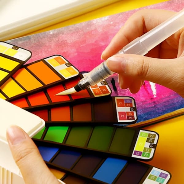 WaterPaints, paleta de acuarele fără ambalaj - Image 8