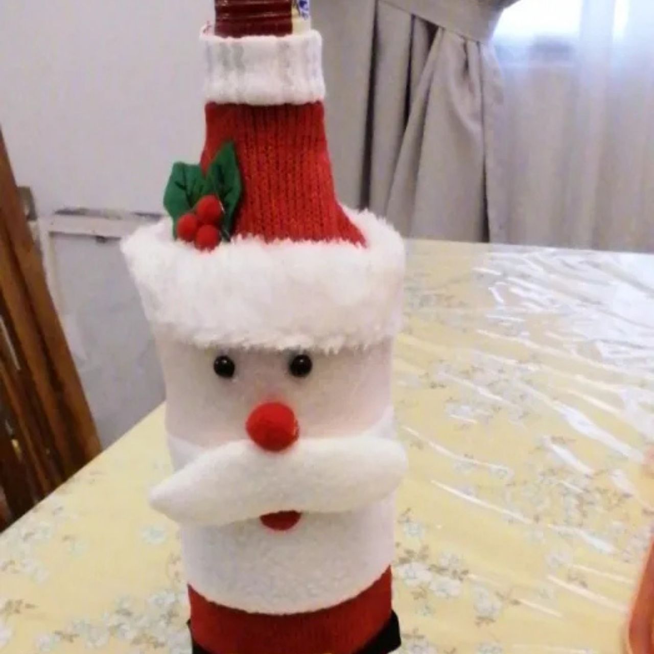 WineSanta, husă pentru sticlă Moș Crăciun - Image 8
