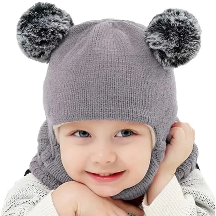 WinterHat, o căciulă de iarnă pentru bebeluși care acoperă capul, gâtul și urechile - Image 2