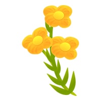 YellowFlowers, flori artificiale suspendate cu un aspect natural - Image 3