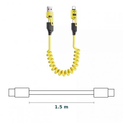 ZUTKA, cablu de încărcare FlexiCharge 4in1 - Image 2