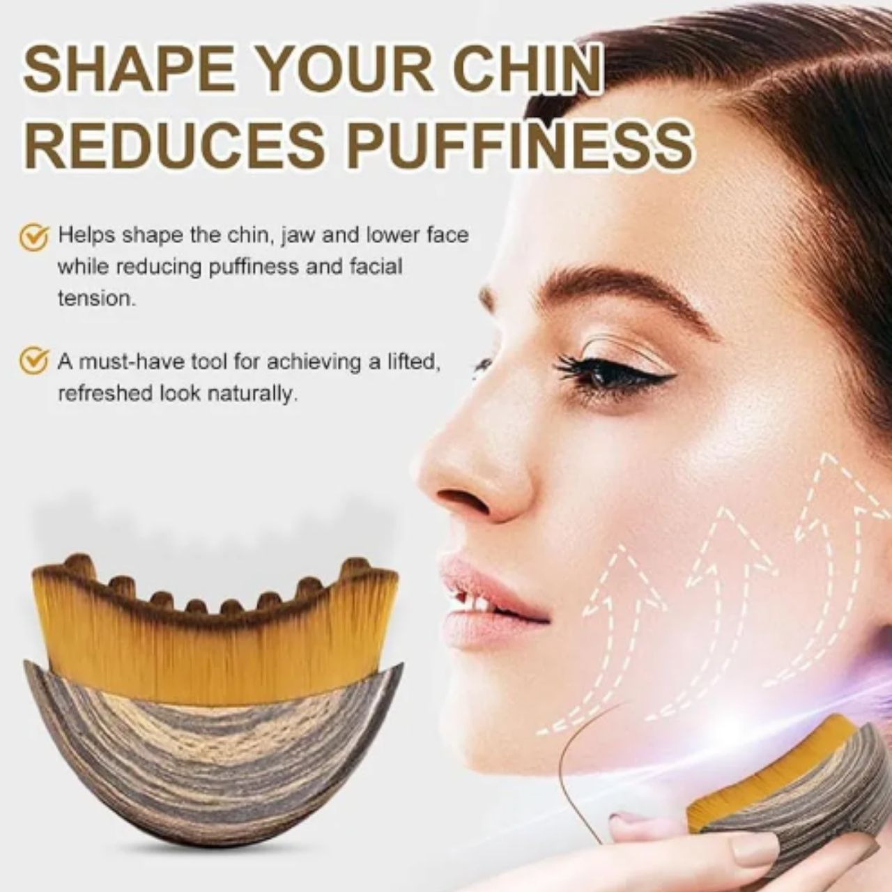 LymphaticBrush, perie pentru masaj limfatic și modelarea feței - Image 10