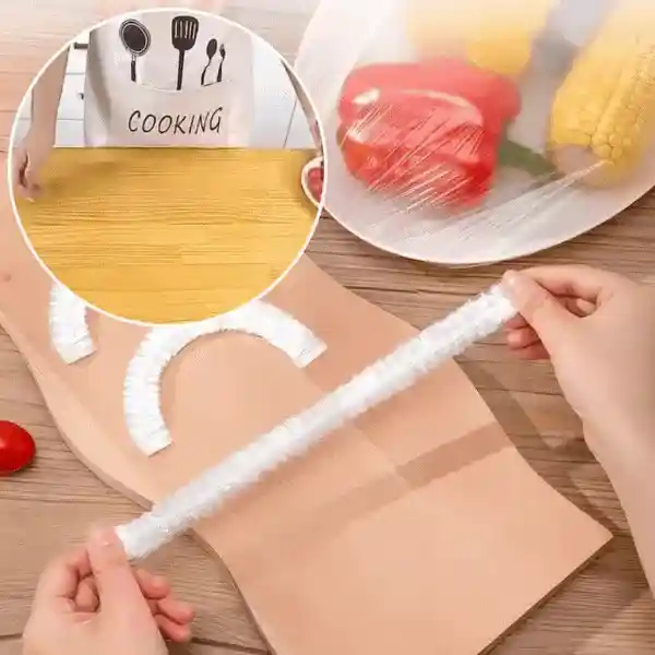 Huse de protecție flexibile pentru alimente Wraps (100 buc) - Image 1